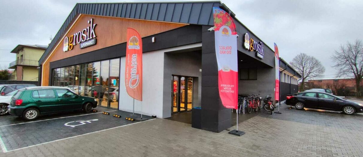 Nowy supermarket Grosik Chorten Premium otwarty w Białej Rawskiej
