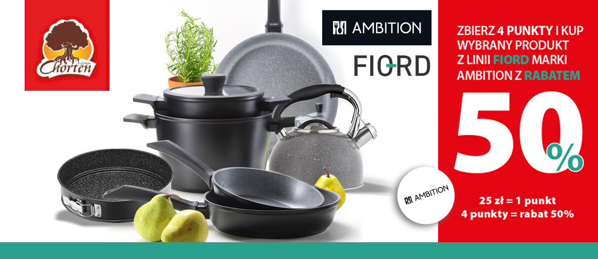 Zbieraj punkty, kupuj taniej produkty Ambition!