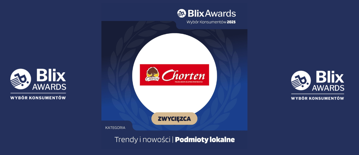 Grupa Chorten z nagrodą Blix Awards