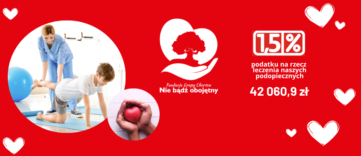 1,5 podatku na rzecz podopiecznych Fundacji "Grupy Chorten"