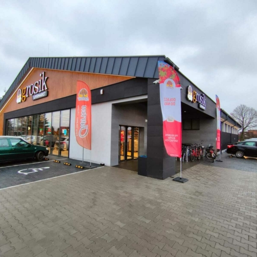 Nowy supermarket Grosik Chorten Premium otwarty w Białej Rawskiej