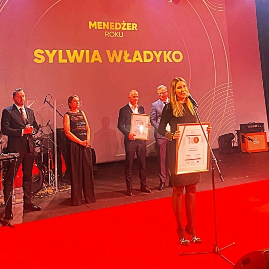 Sylwia Władyko z nagrodą Menadżer Roku