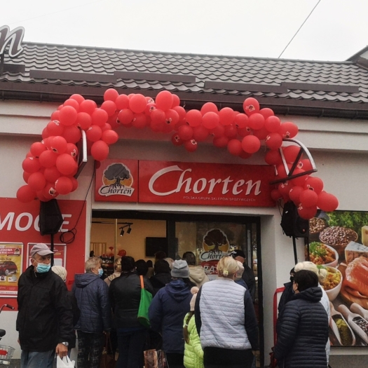 2000 sklep Grupy Chorten otwarty w Gródku