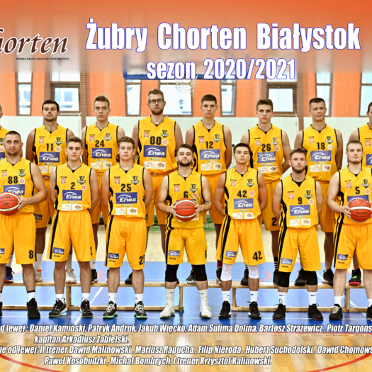 Żubry Chorten Białystok. Jesteśmy sponsorem koszykarzy!