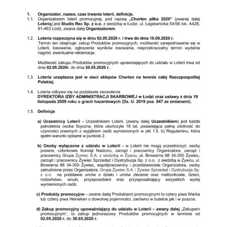 Regulamin Chorten Piłka 30 03 2020 1