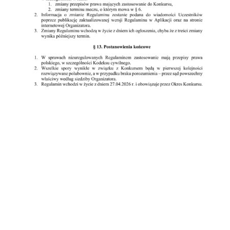 REGULAMIN KONKURSU bilety supervip Chorten Arena obrazy 4