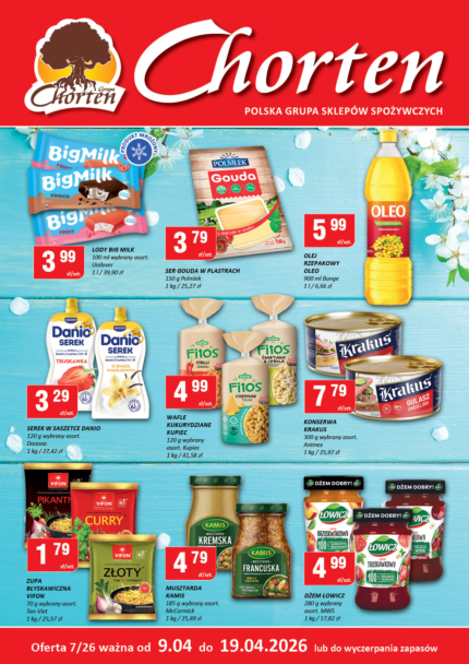 Gazetka | 09.04.2026 &ndash; 19.04.2026