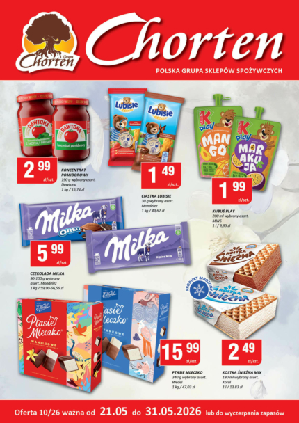 Gazetka | 21.05.2026 &ndash; 31.05.2026