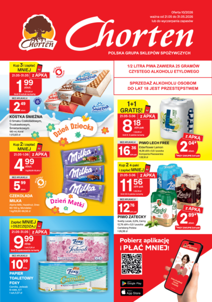 Gazetka | 21.05.2026 &ndash; 31.05.2026