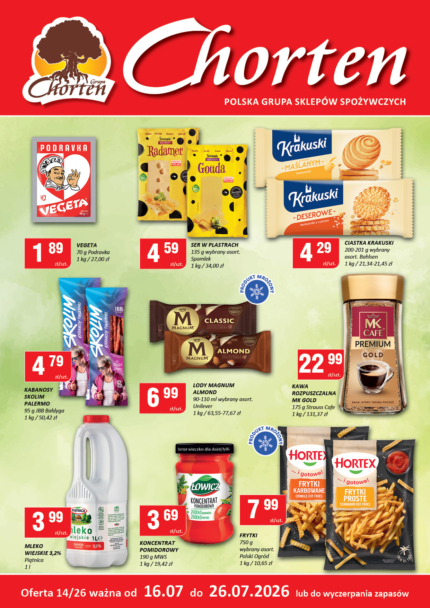 Gazetka | 16.07.2026 &ndash; 26.07.2026