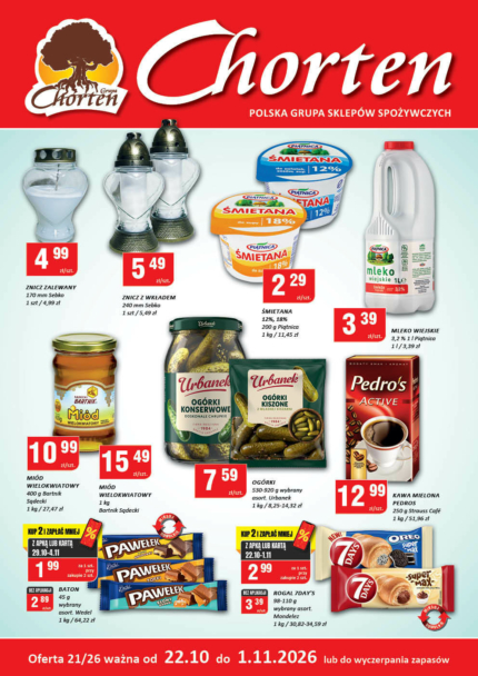 Gazetka | 22.10.2026 &ndash; 01.11.2026