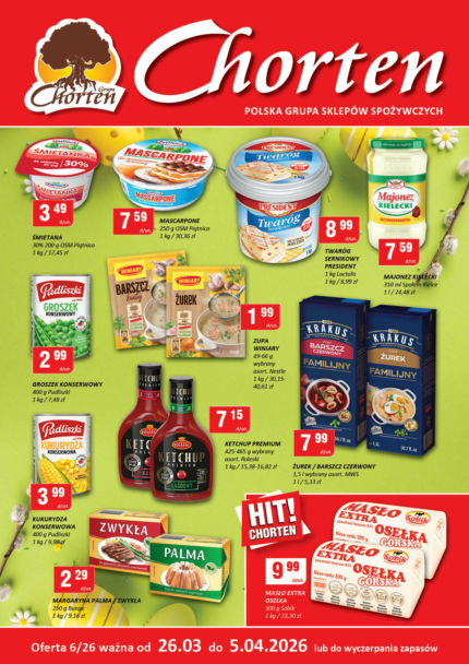 Gazetka | 26.03.2026 &ndash; 04.04.2026