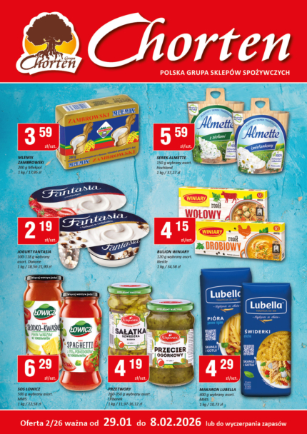 Gazetka | 29.01.2026 &ndash; 08.02.2026