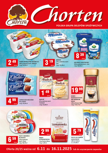 Gazetka | 06.11.2025 &ndash; 16.11.2025