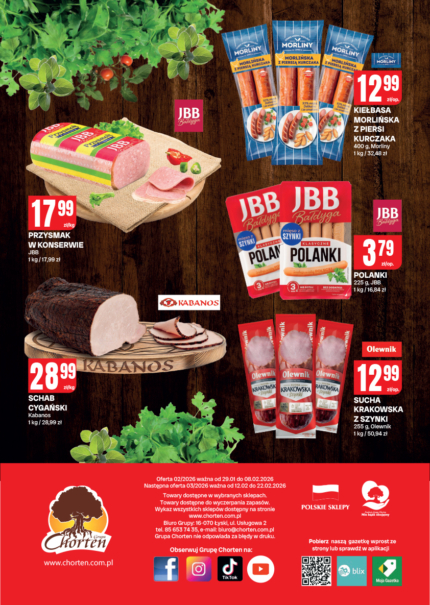 Gazetka - mięso i wędliny | 29.01.2026 &ndash; 08.02.2026 | Strona 2