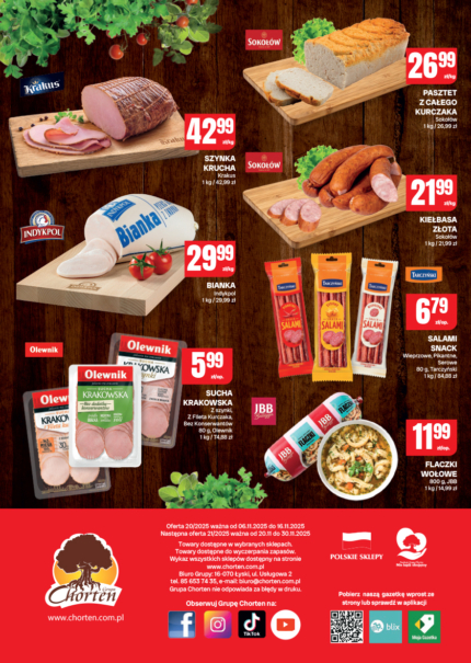 Gazetka - mięso i wędliny | 06.11.2025 &ndash; 16.11.2025 | Strona 2