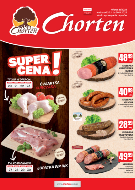 Gazetka - mięso i wędliny | 20.11.2025 &ndash; 30.11.2025