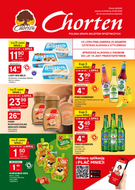 Gazetka | 13.08.2026 &ndash; 23.08.2026