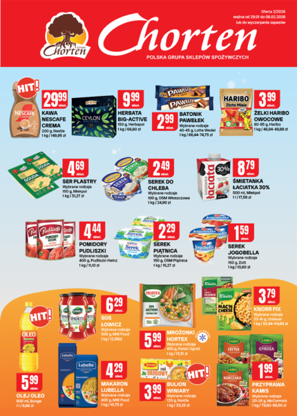 Gazetka | 29.01.2026 &ndash; 08.02.2026