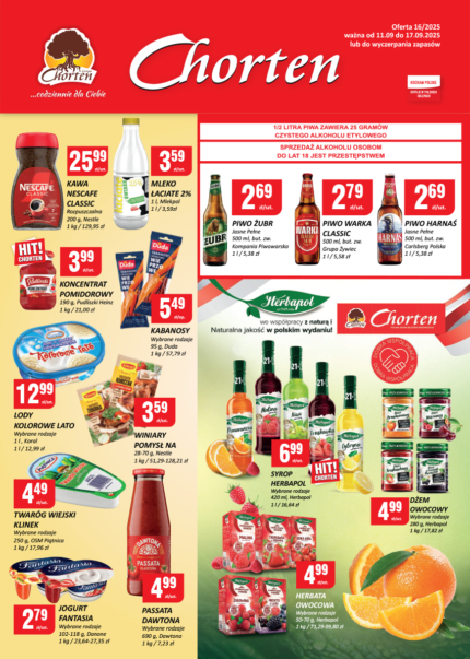 Gazetka | 11.09.2025 &ndash; 17.09.2025