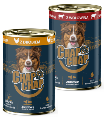 Karma dla psa Chap Chap