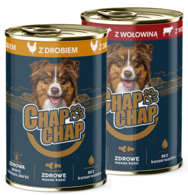 Karma dla psa Chap Chap