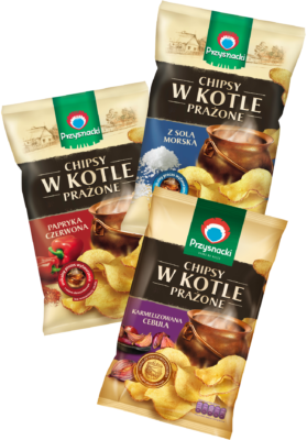 Chipsy w kotle prażone