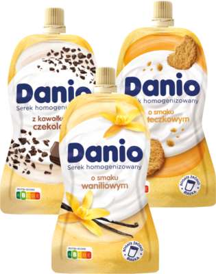Danio w saszetce