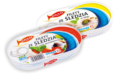 Filety ze śledzia Graal