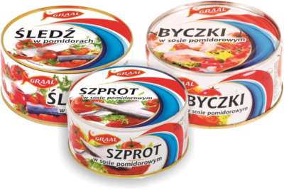 Szprot, Byczki, Śledź Graal