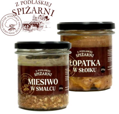 Mięsiwo w smalcu, Łopatka w słoiku