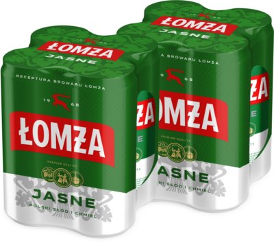 Piwo Łomża Jasne