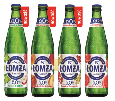 Piwo Łomża Radler 0,0%