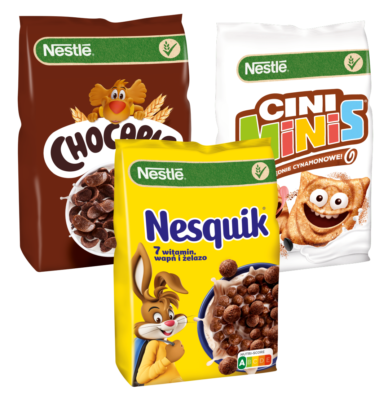 Płatki śniadaniowe Nestle