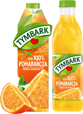 Sok Tymbark 100% Pomarańcza