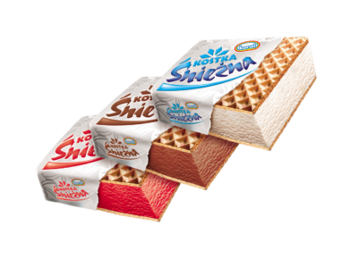 Lody kostka śnieżna