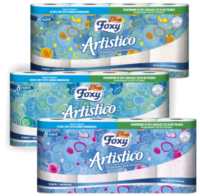 Papier toaletowy Foxy Artistico