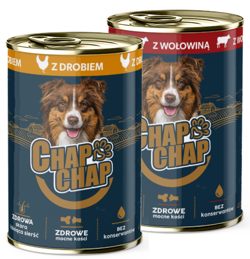 Karma dla psa Chap Chap