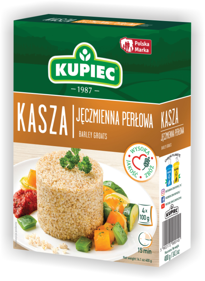 Kasza jęczmienna Kupiec