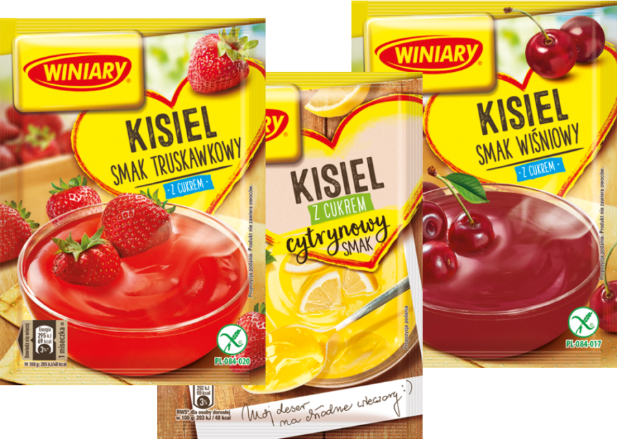 Winiary Kisiel - z cukrem
