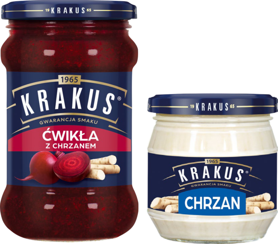 Chrzan, Ćwikła z chrzanem Krakus