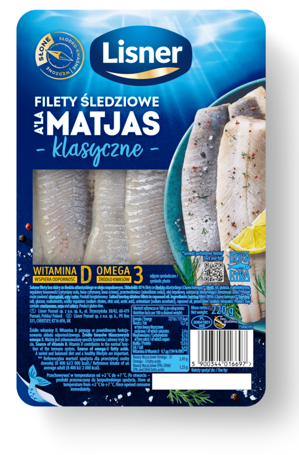 Filet Śledziowy a'la Matjas klasyczny w oleju