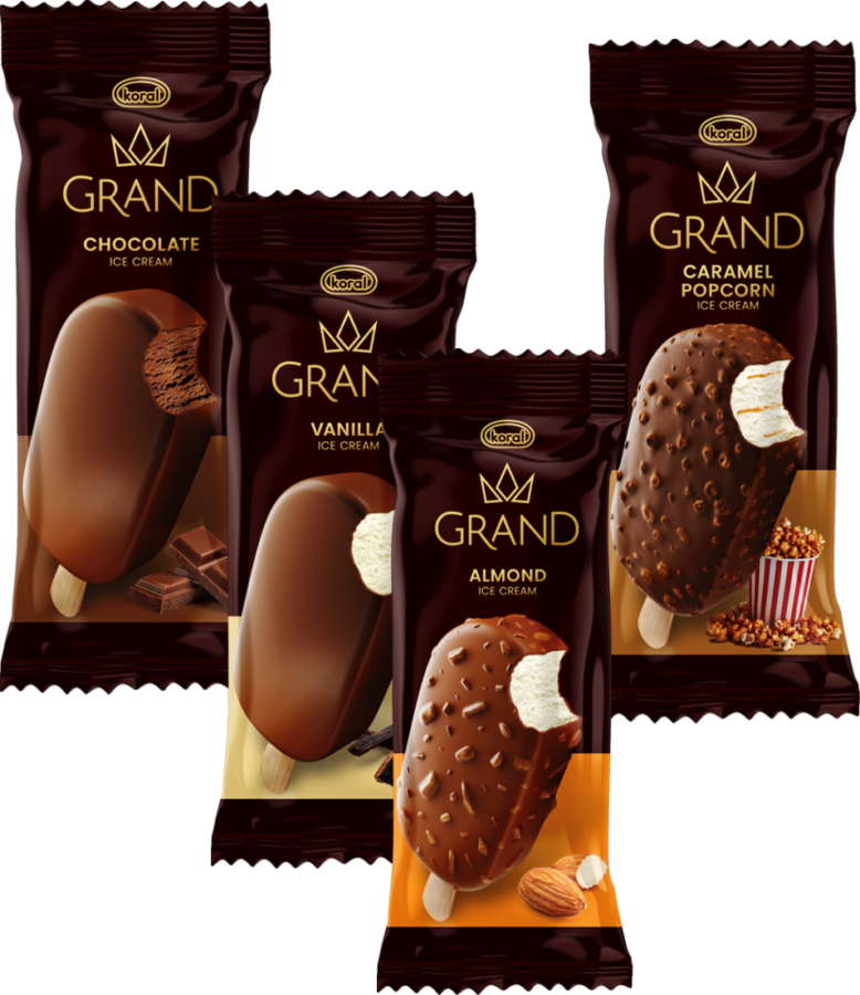 Lody Koral Grand