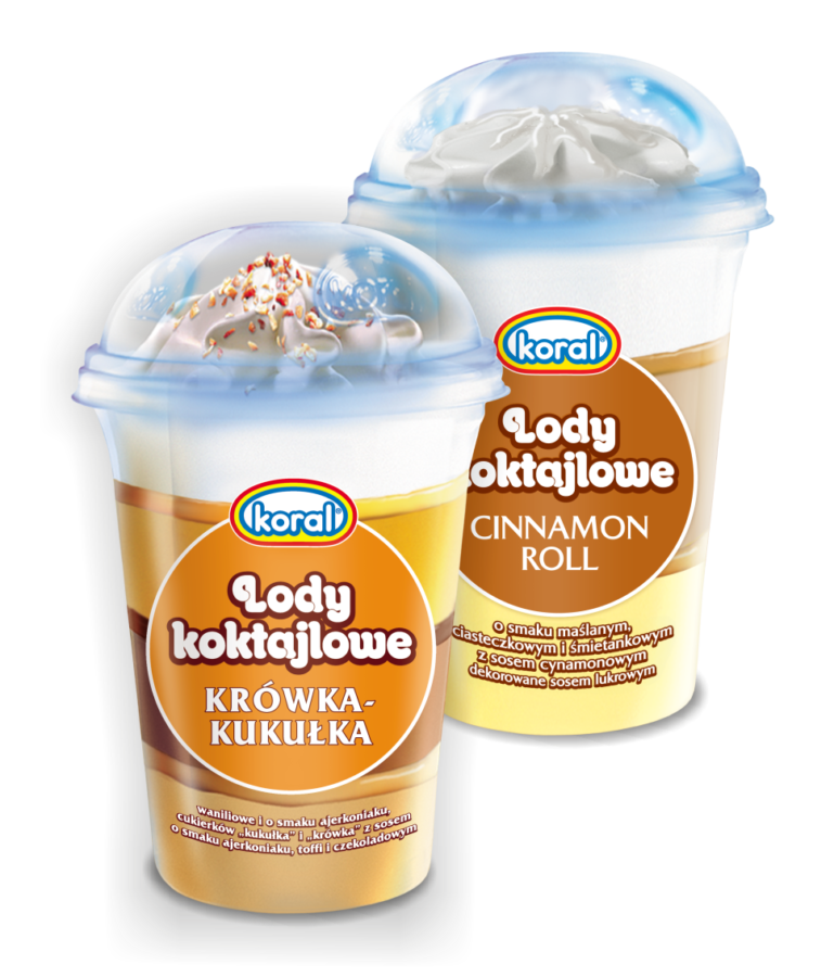 Lody koktajlowe Koral