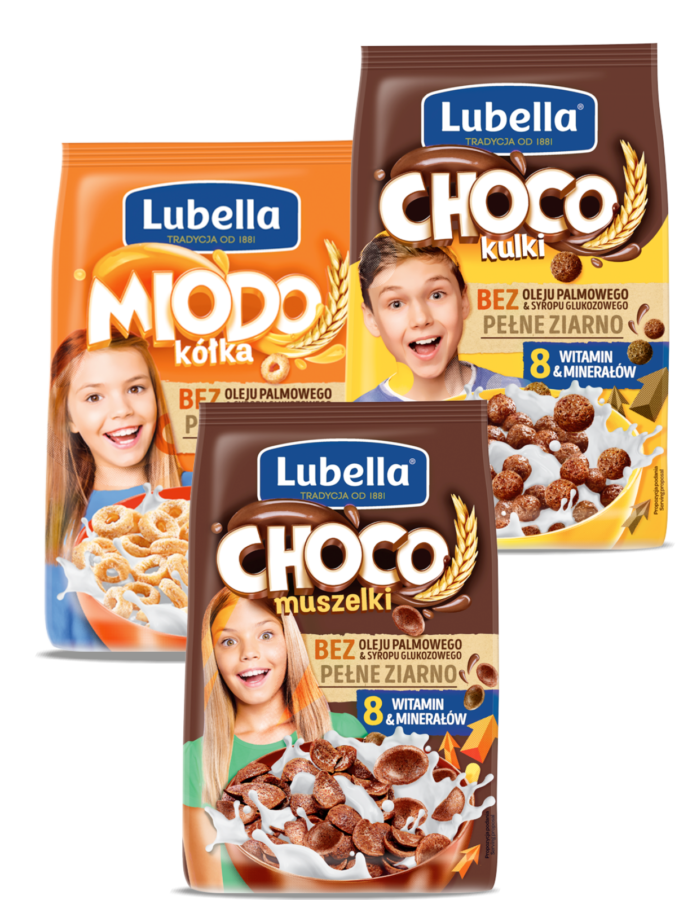 Płatki śniadaniowe Lubella