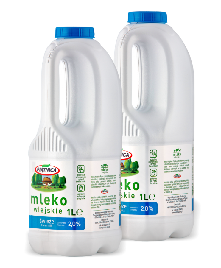 Mleko wiejskie 2%