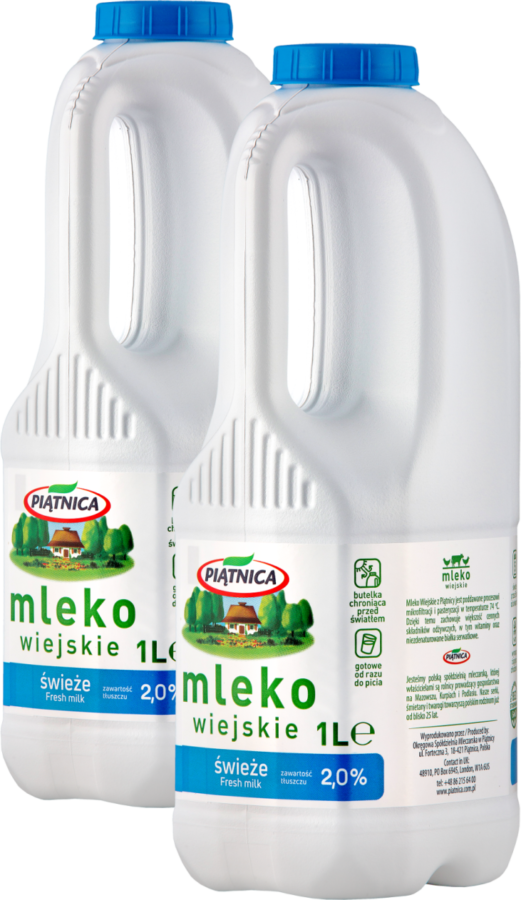 Mleko wiejskie 2,0%