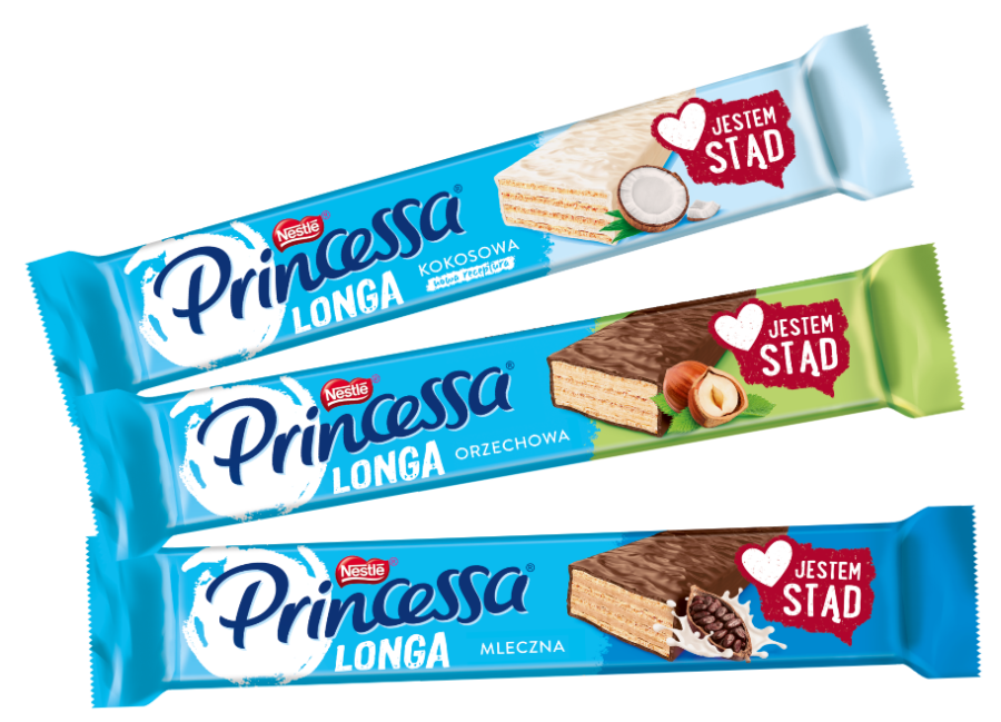 Wafelek Princessa Longa