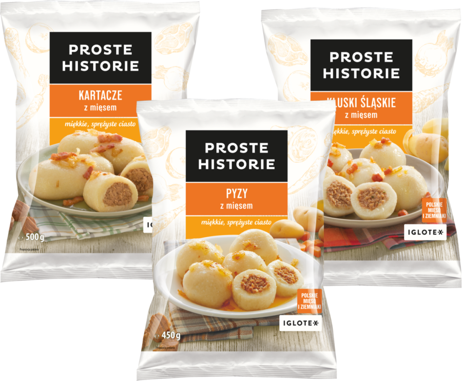 Pyzy, Kartacze, Kluski Śląskie Proste Historie