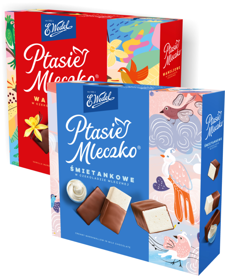 Ptasie mleczko Wedel